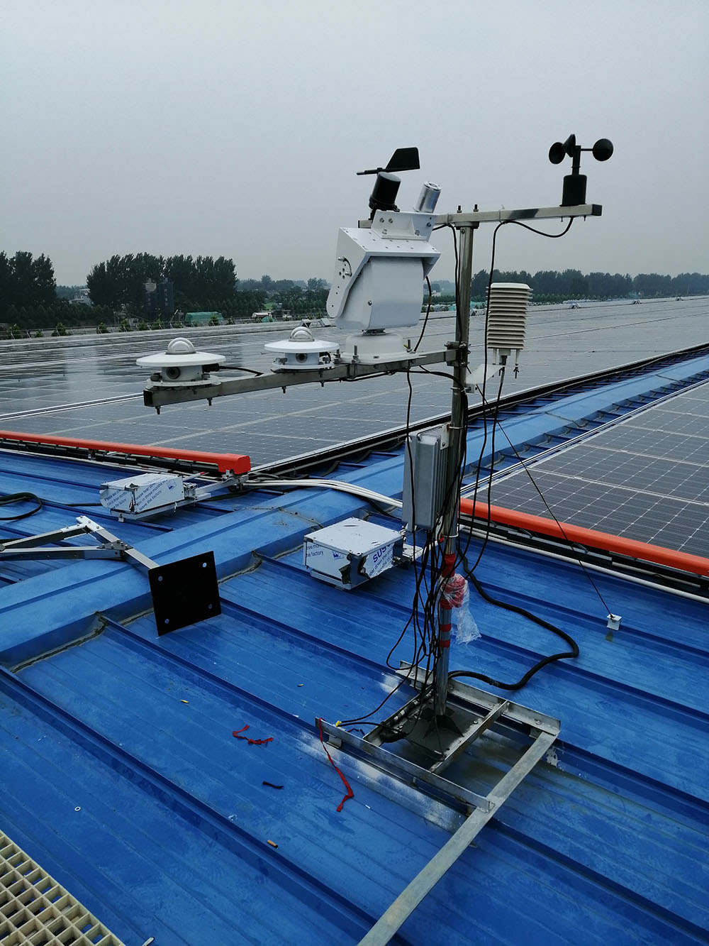 中国光伏环境监测仪含气象站
