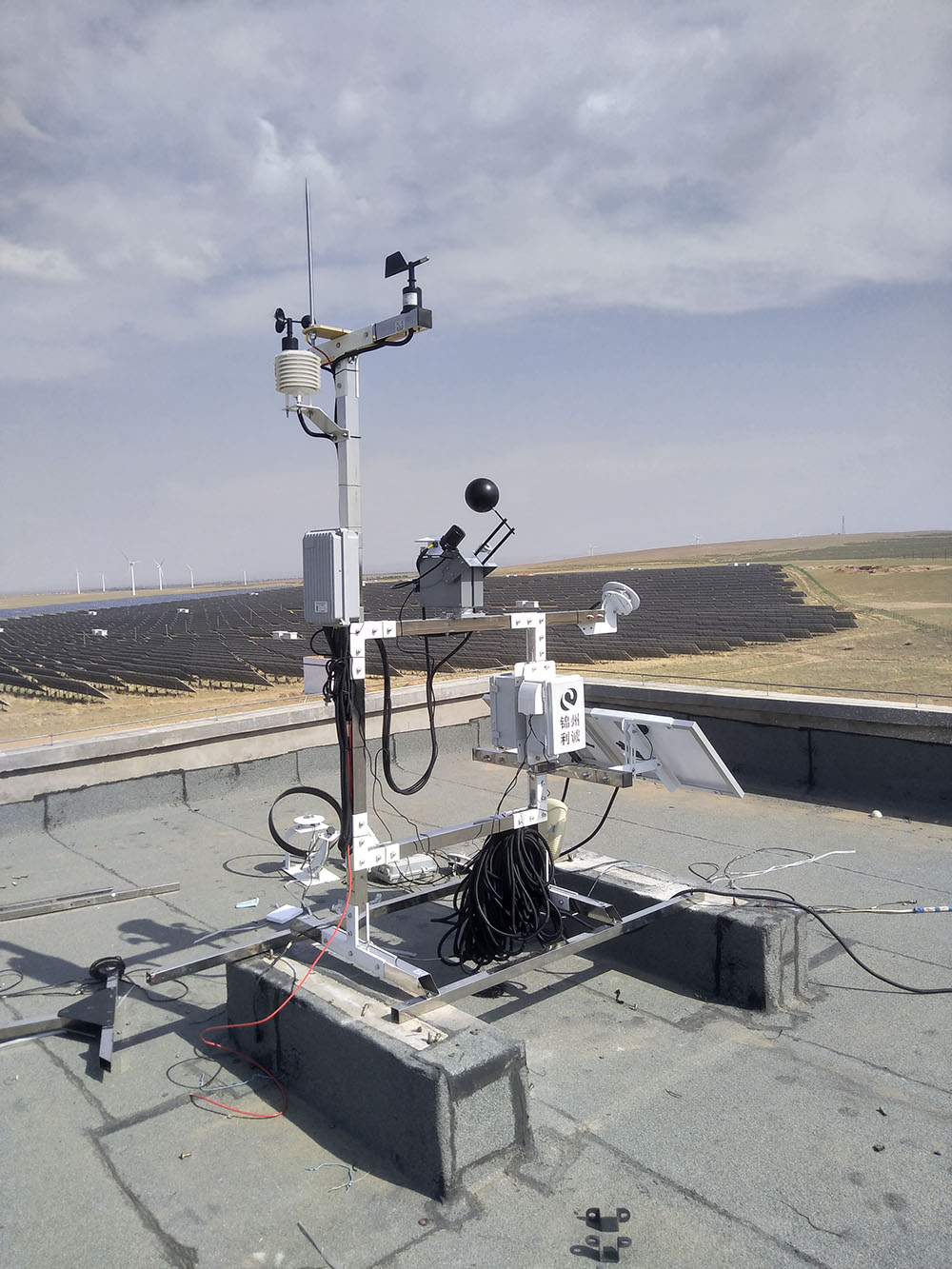 内蒙古光伏电站太阳辐射测量